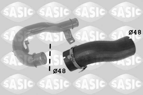 Sasic 3336245 - Въздуховод за турбината vvparts.bg