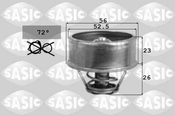 Sasic 3371401 - Термостат, охладителна течност vvparts.bg