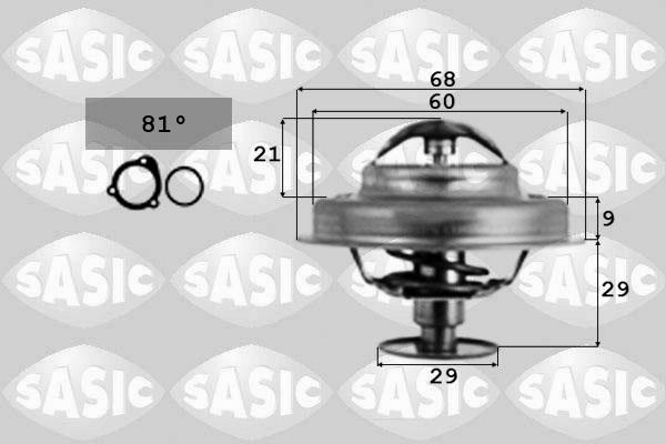 Sasic 3371641 - Термостат, охладителна течност vvparts.bg