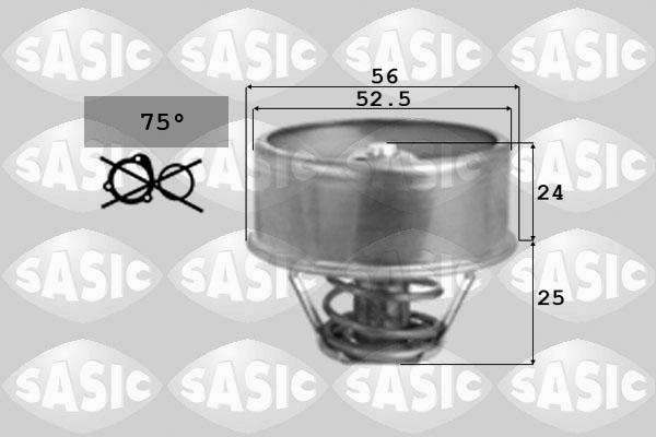 Sasic 3371261 - Термостат, охладителна течност vvparts.bg