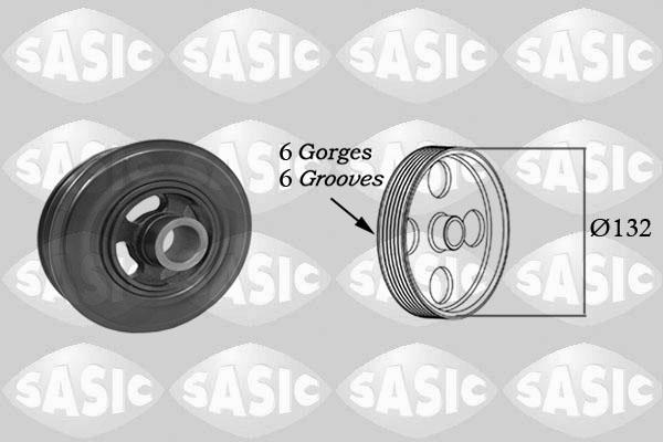 Sasic 2156084 - Ремъчна шайба, колянов вал vvparts.bg