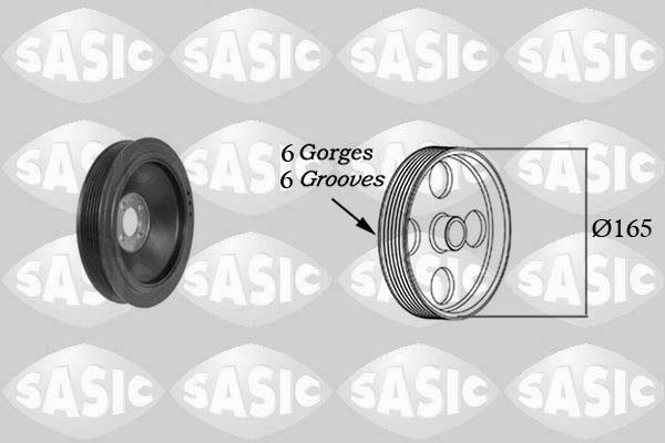 Sasic 2156079 - Ремъчна шайба, колянов вал vvparts.bg