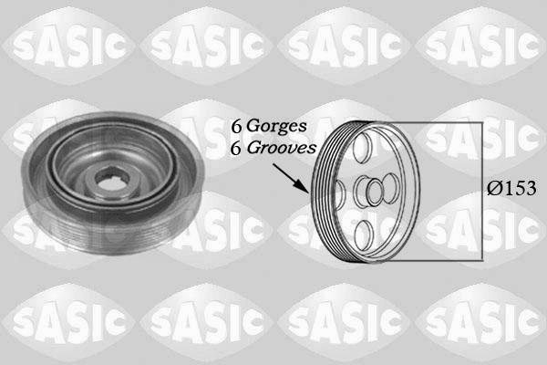 Sasic 2150003 - Ремъчна шайба, колянов вал vvparts.bg