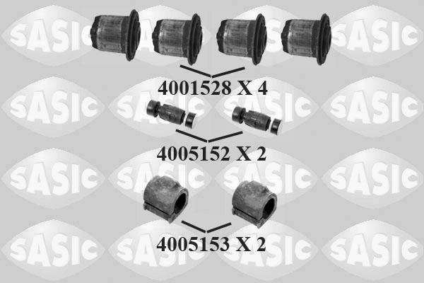 Sasic 7964002S - Ремонтен комплект, корпус на оста vvparts.bg