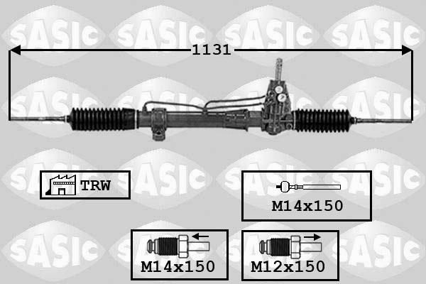 Sasic 7006054 - Кормилна кутия vvparts.bg