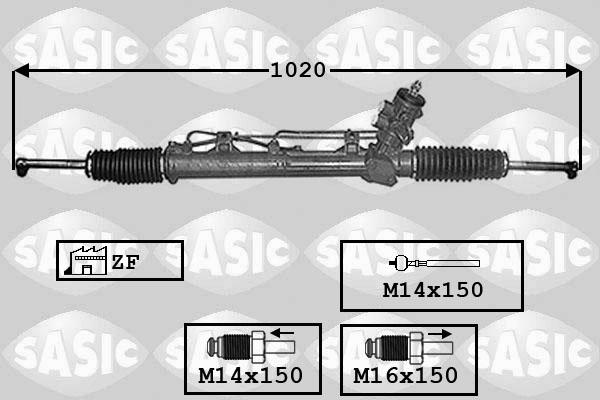 Sasic 7006012 - Кормилна кутия vvparts.bg