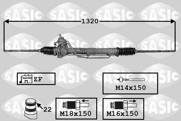 Sasic 7006144 - Кормилна кутия vvparts.bg