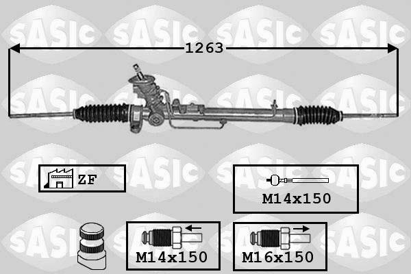 Sasic 7006140 - Кормилна кутия vvparts.bg