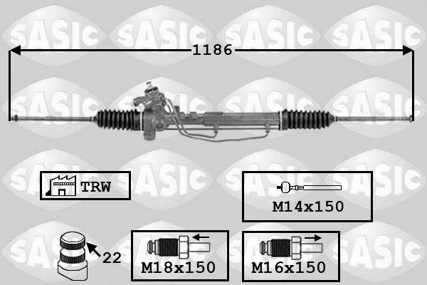 Sasic 7006142 - Кормилна кутия vvparts.bg