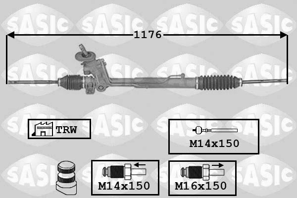 Sasic 7006147 - Кормилна кутия vvparts.bg