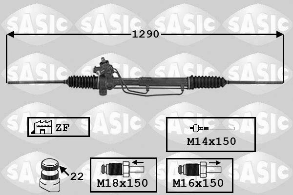 Sasic 7006154 - Кормилна кутия vvparts.bg