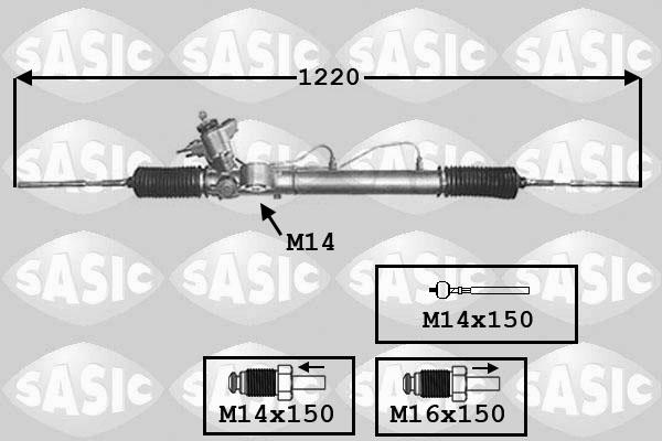 Sasic 7006164 - Кормилна кутия vvparts.bg