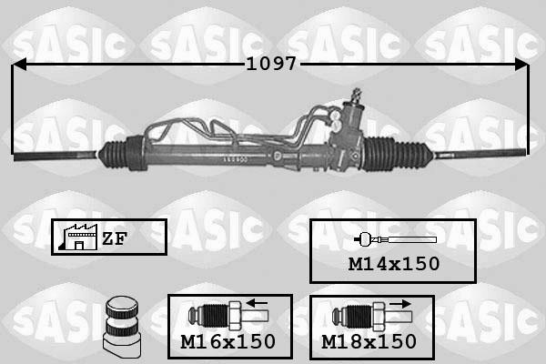 Sasic 7006103 - Кормилна кутия vvparts.bg