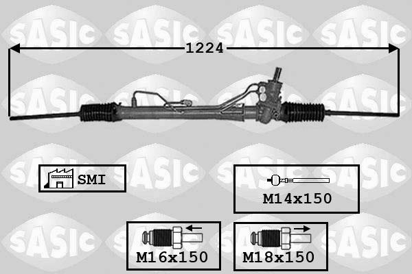 Sasic 7006134 - Кормилна кутия vvparts.bg