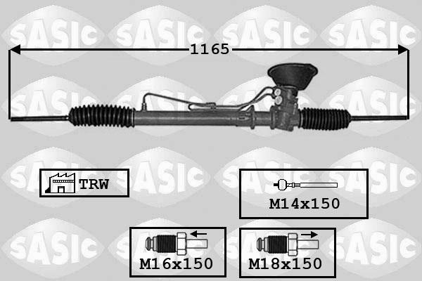 Sasic 7006133 - Кормилна кутия vvparts.bg