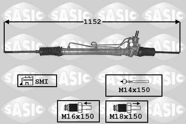 Sasic 7006132 - Кормилна кутия vvparts.bg