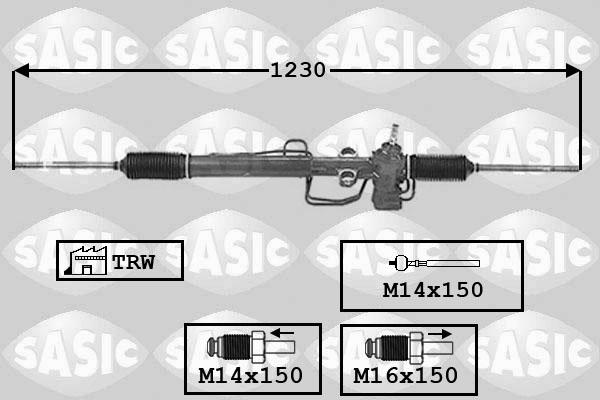 Sasic 7006125 - Кормилна кутия vvparts.bg