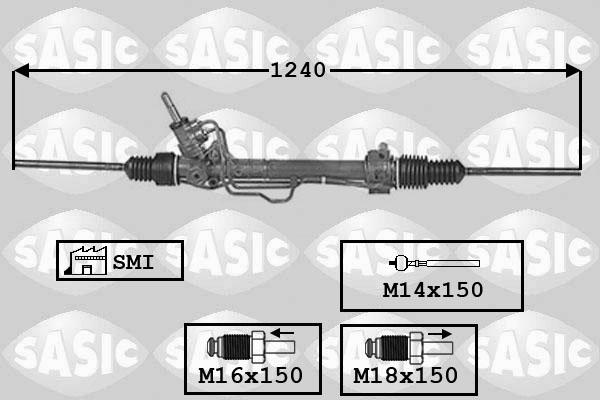 Sasic 7006122 - Кормилна кутия vvparts.bg