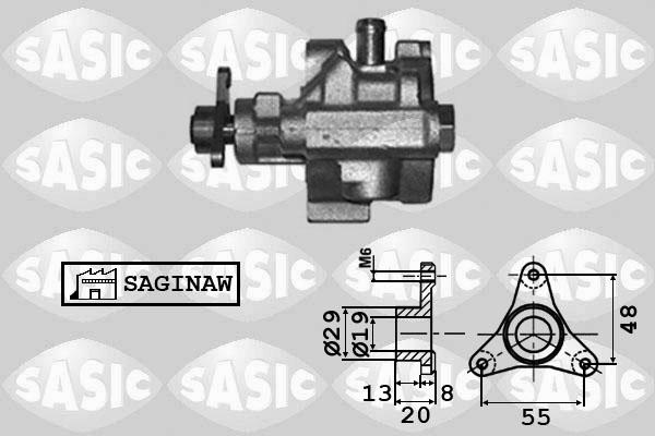 Sasic 7074006 - Хидравлична помпа, кормилно управление vvparts.bg