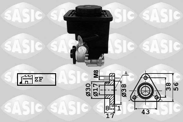 Sasic 7076050 - Хидравлична помпа, кормилно управление vvparts.bg