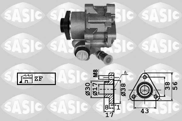 Sasic 7076058 - Хидравлична помпа, кормилно управление vvparts.bg