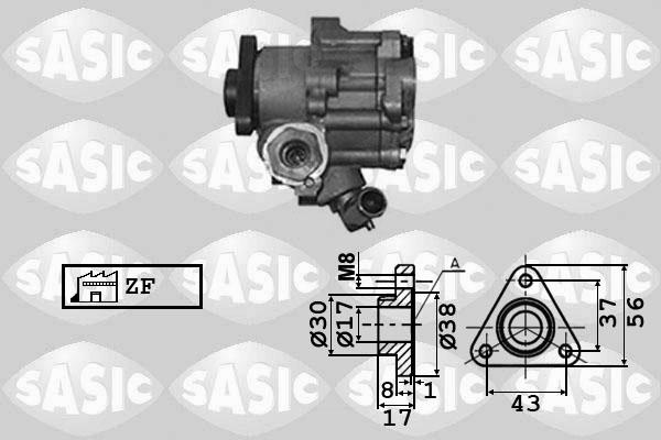 Sasic 7076004 - Хидравлична помпа, кормилно управление vvparts.bg