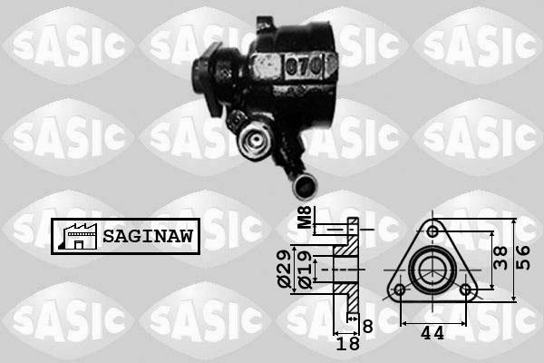 Sasic 7076005 - Хидравлична помпа, кормилно управление vvparts.bg