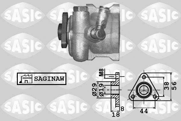 Sasic 7076007 - Хидравлична помпа, кормилно управление vvparts.bg