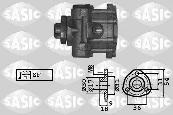 Sasic 7076031 - Хидравлична помпа, кормилно управление vvparts.bg