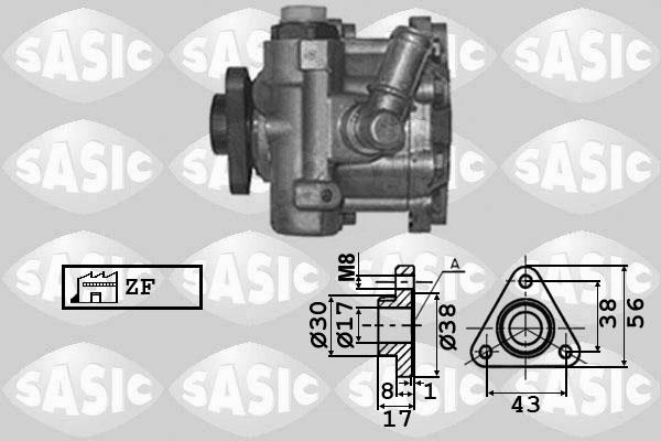 Sasic 7076025 - Хидравлична помпа, кормилно управление vvparts.bg