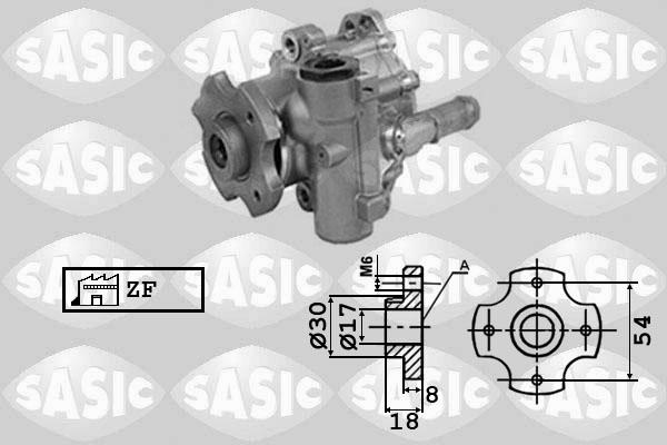 Sasic 7070063 - Хидравлична помпа, кормилно управление vvparts.bg