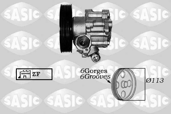 Sasic 7070002 - Хидравлична помпа, кормилно управление vvparts.bg