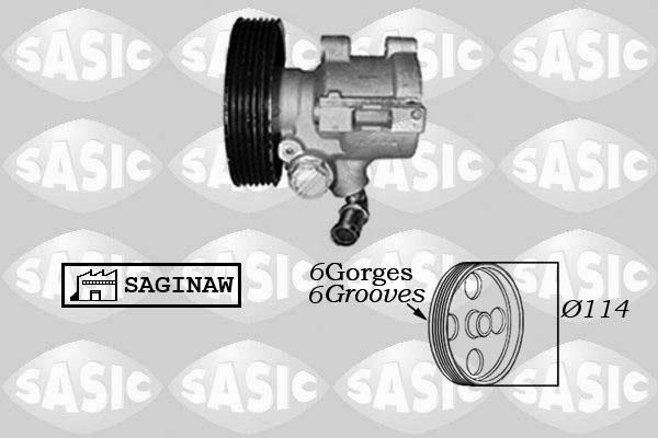 Sasic 7070017 - Хидравлична помпа, кормилно управление vvparts.bg