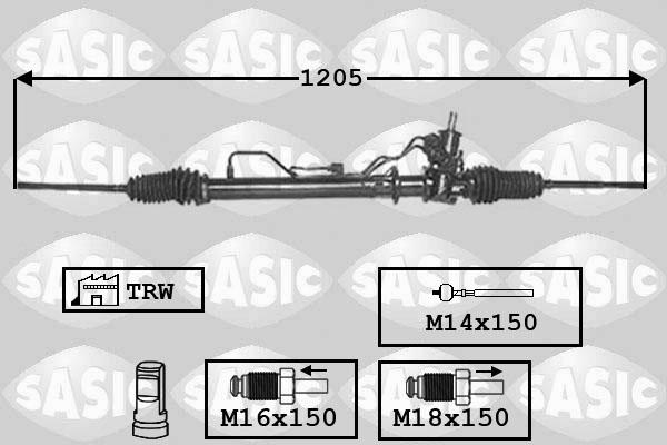 Sasic 7174015 - Кормилна кутия vvparts.bg