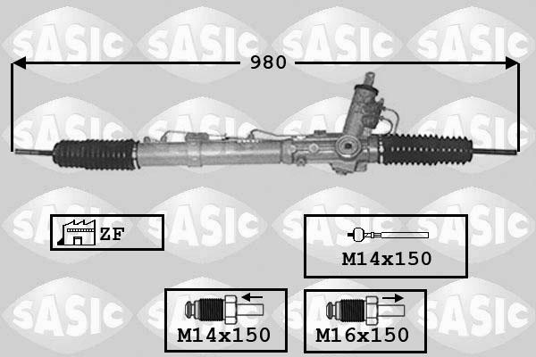 Sasic 7176040 - Кормилна кутия vvparts.bg