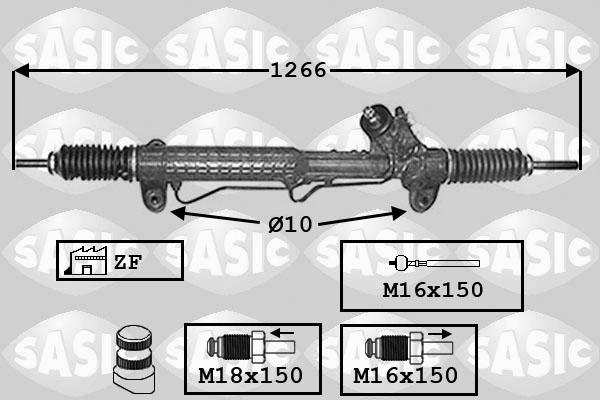 Sasic 7176020 - Кормилна кутия vvparts.bg