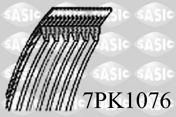 Sasic 7PK1076 - Пистов ремък vvparts.bg