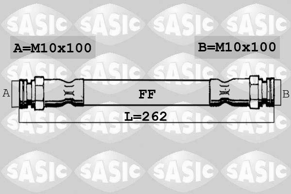 Sasic SBH4073 - Спирачен маркуч vvparts.bg