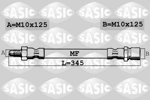 Sasic SBH6303 - Спирачен маркуч vvparts.bg