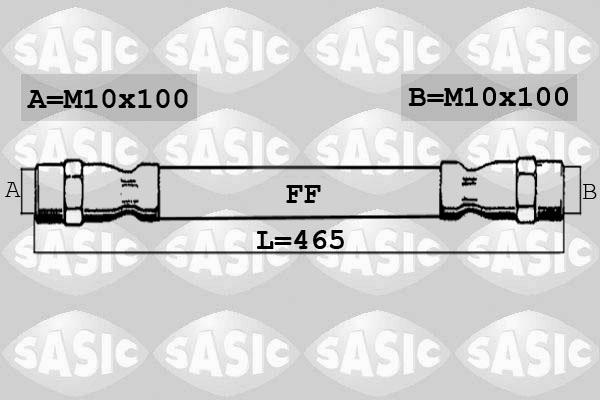 Sasic SBH6389 - Спирачен маркуч vvparts.bg