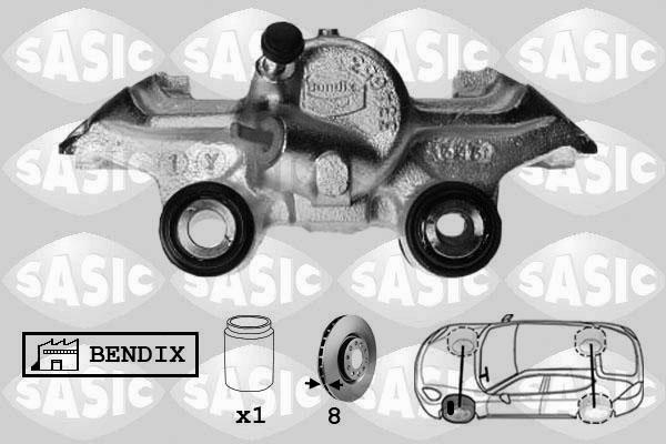 Sasic SCA4016 - Спирачен апарат vvparts.bg