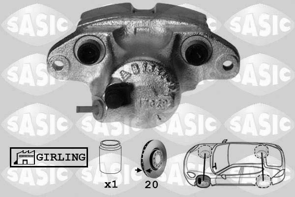 Sasic SCA4020 - Спирачен апарат vvparts.bg