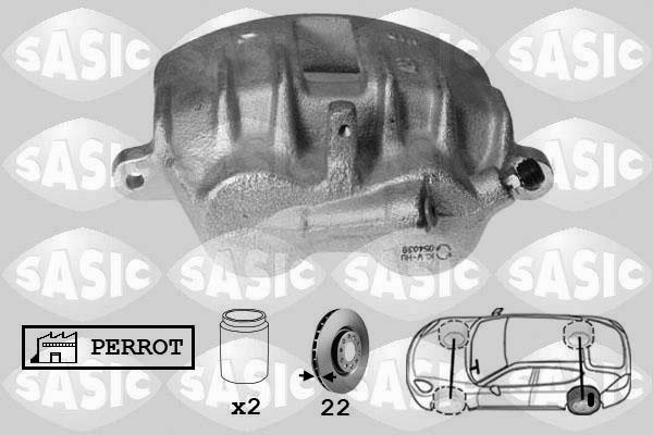 Sasic SCA6582 - Спирачен апарат vvparts.bg