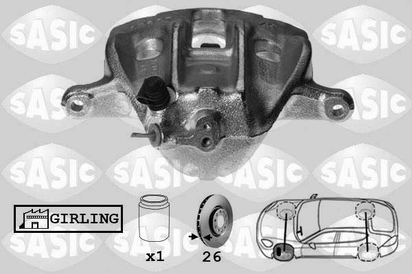 Sasic SCA0080 - Спирачен апарат vvparts.bg