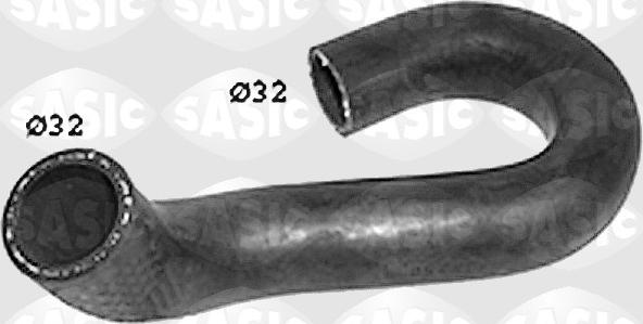 Sasic SWH6678 - Маркуч на радиатора vvparts.bg