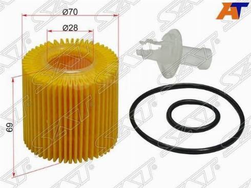 SAT ST-04152-YZZA1 - Маслен филтър vvparts.bg