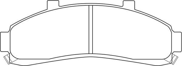 SB BP51179 - Комплект спирачно феродо, дискови спирачки vvparts.bg