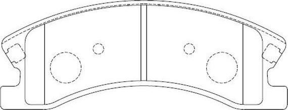 SB BP52067 - Комплект спирачно феродо, дискови спирачки vvparts.bg