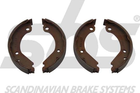 SBS 18492748277 - Комплект спирачна челюст, ръчна спирачка vvparts.bg