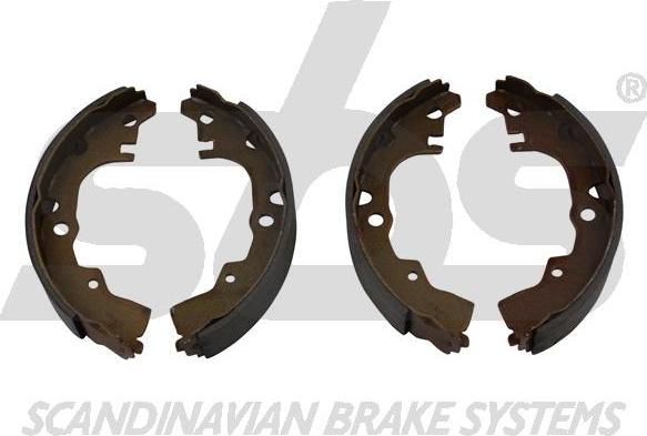 SBS 18492751414 - Комплект спирачна челюст, ръчна спирачка vvparts.bg